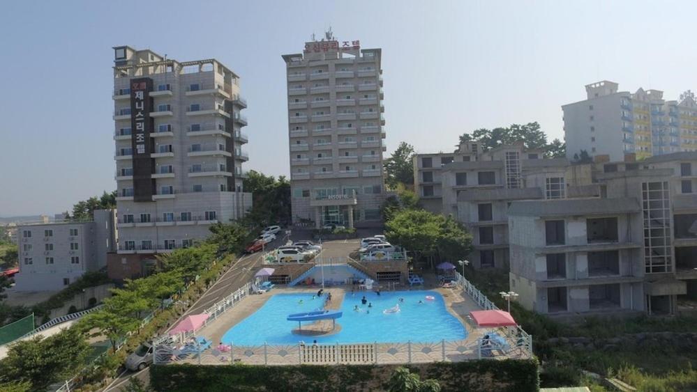 Oceanview Resortel Boryeong Exteriör bild